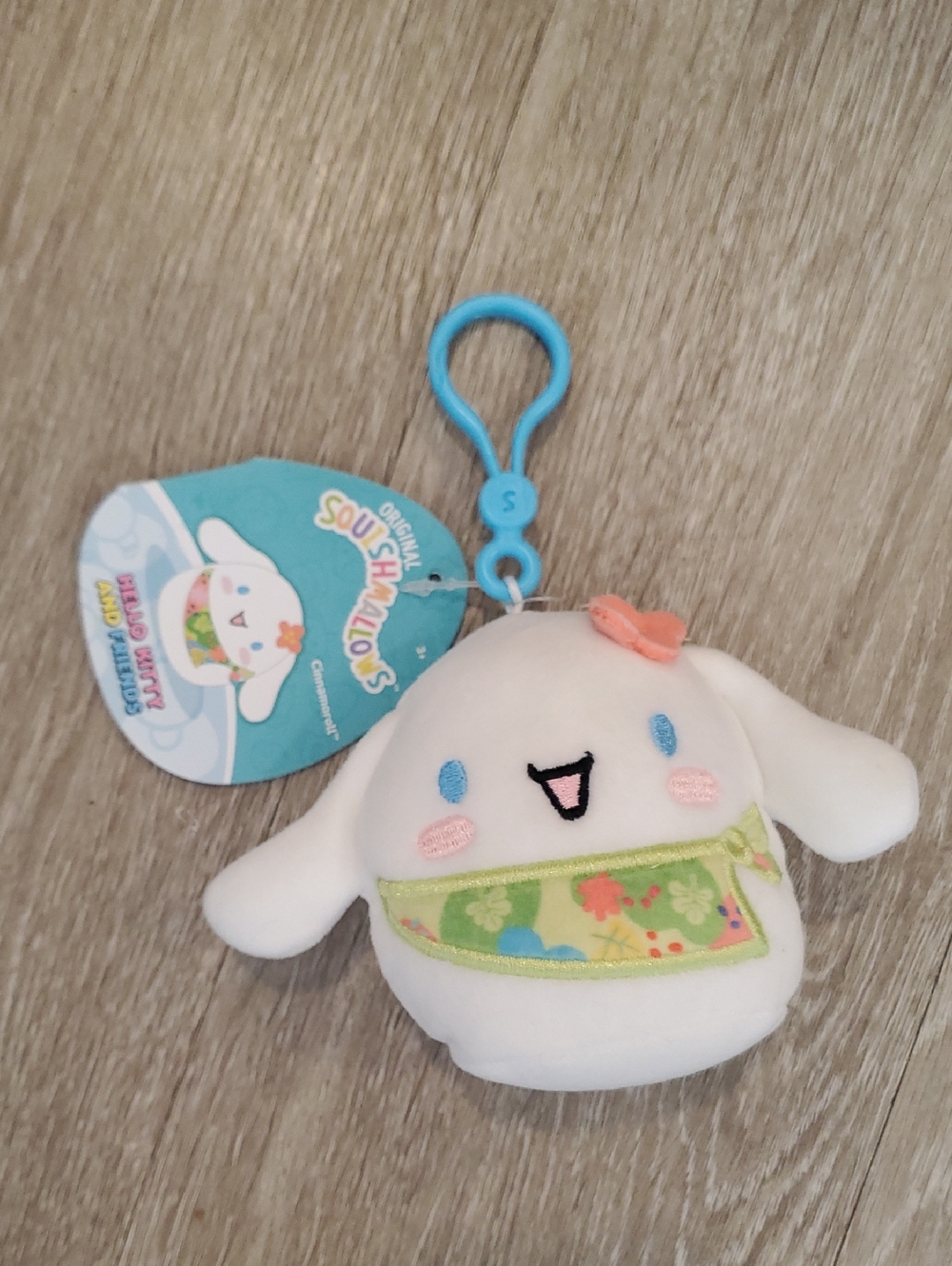 Cinnamoroll 💖 Squishmallows Plush Keychain / Bag Clip (Hello Kitty And Friends)